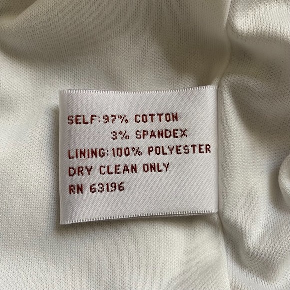 Suzi Chin for Maggy Boutique Low Scoop Neck Pleated Ruched Marble Dress Size 8 - Picture 7 of 7